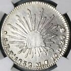 1852-pi Ngc Xf Mexico 8 Reales Potosi Mint Rare Silver Coin  24040403c 