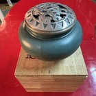 Japanese Incense Burner Takaoka Bronze Ware Dragon Design 3 9 Inch
