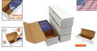 3200-count Gaming Card Storage Box - Stackable   Easy To Assemble 4-pack
