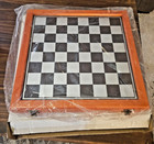 Wwii Chess Set - Allied Vs Axis - Hand-painted Figures - Cherry Box