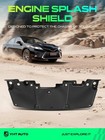 Front Lower Outer Side Engine Splash Shield For Toyota