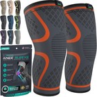 Modvel Compression Knee Brace 2-pack Support Sleeve For Pain Relief Running