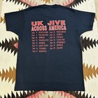 Vintage 80s 1988 The Kinks    uk Jive Across America    Band Concert Tshirt Sz Xl