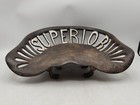 Antique vintage Superior Tractor Plow Implement Farm Seat Cast Iron Metal