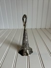 Silverplate Tussie Mussie Flower Holder Bridal Wedding Gift Great Patina