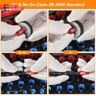 55pcs Nut And Bolt Thread Checker 25 Metric   30 Sae Inch Thread Gauge Set  Deta
