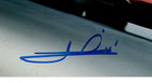 Mario Andretti Original Hand Signed Photo Pictured Driving A Ferrari Coa Aftal