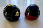 A Pair Of Vintage Japanese Hand Made Ouchi Lacquer Doll Figurine  Husband   Wife