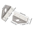 4x Windshield Wiper Repair Stainless Steel Brackets For Peterbilt 379 388 389      