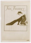 Lot Of 3 Vintage 1920s Charles Sheldon 5 x 7  Photographs Art Sketches Fox Shoes