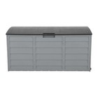75 Gallon Outdoor Storage Box Rattan Garden Cushion Organizer Patio Deck Cabinet