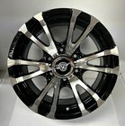 15  Inch  6 Lug  Utility  Trailer  Wheel  Rim   Alloy   Kt15655bm-118