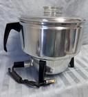 Vtg Mcm Retro Atomic Mirro 4 Qt  Super Speed Electric Corn Popper M-9224  Tested