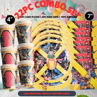 X Men 97 Wolverine Cupcake Topper Birthday Party Supplies Centerpiece Decoration