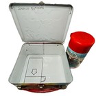 Vtg 1985 Thundercats Metal Lunchbox   Thermos Set Aladdin Industries Lion-o