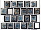 Austria 1860-1864 Specialized Collection Of 47 Of The First Issues To The 9 Kr 
