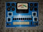 Vintage Original Eico 625 Tube Tester W  Test Leads patiallly Refurbished meter 
