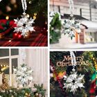 2023 Annual Edition Snowflake Clear Crystal Christmas Ornament Snowflake Ornamen