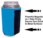 Blank Magnetic Neoprene  Collapsible Can Coolie  Choose Color And Quantity