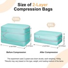 Comforter Storage Bag - Large Capacity Bedding Storage Bags Ultra Space Savin   