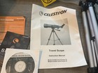 Celestron Telescope 70mm Portable Refractor Travel Scope  With Tripod   Backpack