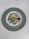 Avon Wedgwood Christmas 1980 Country Christmas Plate Eighth Edition Vintage