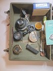 Wwii Us Army Air Forces Camera Gun Sight Aiming Point Storage Case With Lenses  