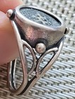 Widow s Mite Genuine Ancient Hebrew Jewish Coin 925 Solid Sterling Silver Ring