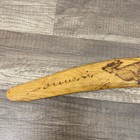 17    Authentic Australian Aboriginal Wood Decorated Boomerang