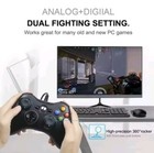 Black Usb Wired Gamepad Controller Joypad Joystick For Xbox 360 Pc Windows Usa