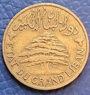 Lebanon 1936 Km  5 2 5 Piastres Bronze Etat Du Grand Liban                                  