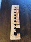 Vintage Jerusalem Sculpted Stone Marble Menorah  Candle