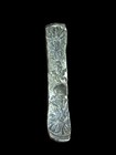    india     Ancient Gandhara Janapada Authentic Old 600 B c Silver Coin Bent Bar 