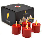 Luminara Battery Included Led Tea Lights Flameless Flicker With Timer Set Of 8