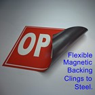 Open And Closed Sign Set Flexible Magnetic Signs Magnets 7 5x10 75  Removable