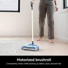 Shark Rechargeable Floor Sweeper  Motorized Brushroll  Compact Swivel Design  Ea