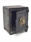 Antique 1888 A C Rex Security Safe Deposit Still Bank Cast Iron Combination Lock