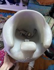 Bumbo Bfs Baby Floor Seat Booster Chair  Gray  Adjustable Harness W  Harness