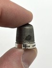 Collectable Miniature   Children s Vintage Solid Sterling Silver Thimble