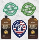 First Botany  Hair Growth Shampoo Conditioner Set - An Anti Hair Loss Biotin Sha