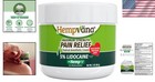 Hempvana Lidocaine Relief Cream Maximum Strength Muscle   Joint Pain Relief 3oz