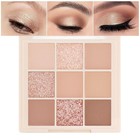 Nude Pink Beige Eyeshadow Palette natural Eye Shadow Make Up Pallets For Wome   