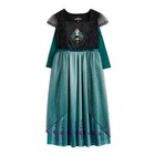 Disney Princess Frozen Anna Fantasy Nightgown Pajamas Costume Dress New Nwt Girl