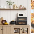 Large Bread Box For Kitchen Countertop  Black Bread Storage Container  