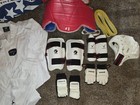 Complete Taekwondo Sparring Gear Set Youth Small Dxv Vision Hogu Pads Helmet Bag