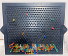 2018 Hasbro Battery Operated Lite Brite  board And Few Pegs  Screen 9x8x2 Inches