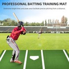 10x3 8 Baseball Softball Training Mat Update 5mm Resilient Base   Synthetic Turf