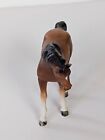 Vintage Porcelain Brown Horse Figurine  Japan
