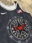 Black Oklahoma State Wrestling Singlet Adult Small