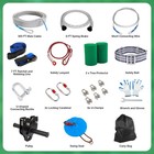 300ft Zip Line Kit For Kids And Adult - Up To 400lbs Quick Tighten Zipline Kit